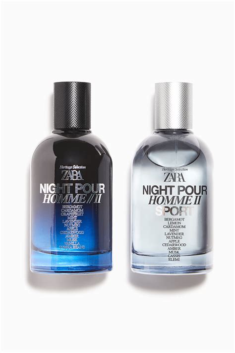 ysl pour homme zara|NIGHT POUR HOMME II + III 100 ML .